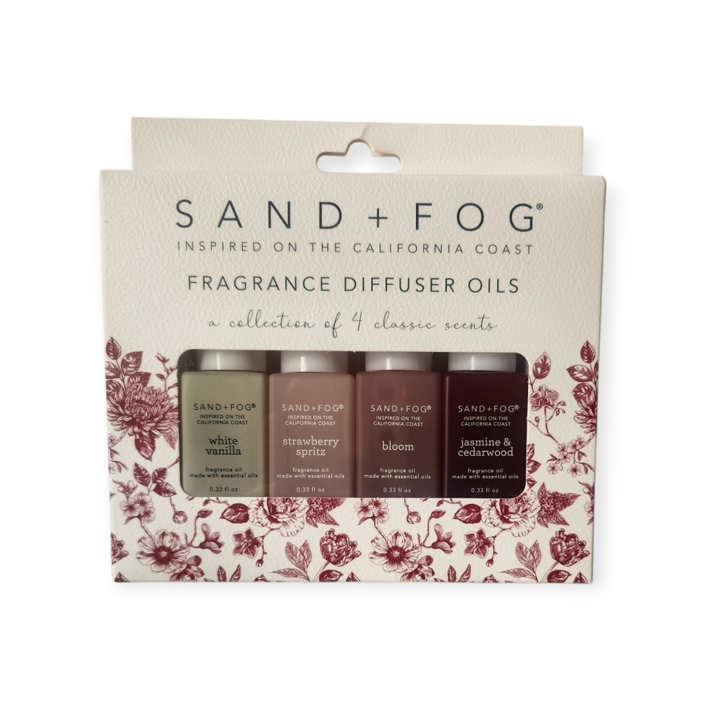 Sand + Fog Fragrance Diffuser Oils A Collection Of Four Classic Scents